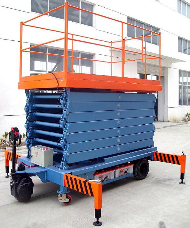 黄石助力行走剪叉式高空作业平台